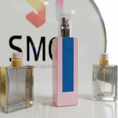 Cubical Glass Fragrance Bottles